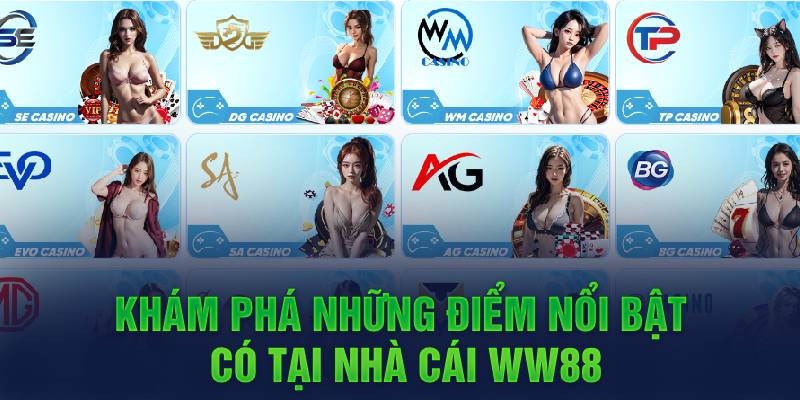 Giới thiệu những điểm nổi bật có tại nhà cái WW88